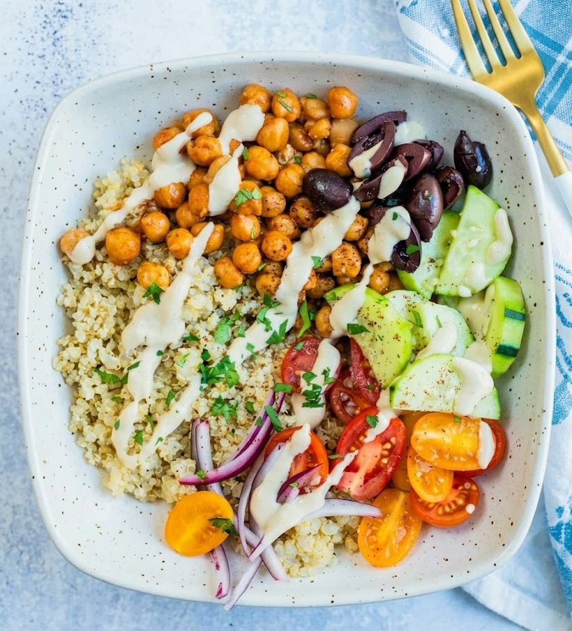 Nourishing grain bowls at 100+ plant-based restaurant in Calgary NE